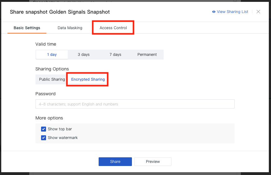 Dashboard Snapshot 6