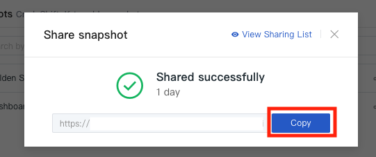 Dashboard Snapshot 7