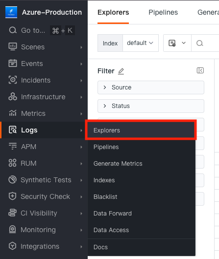 Logs Explorer 1