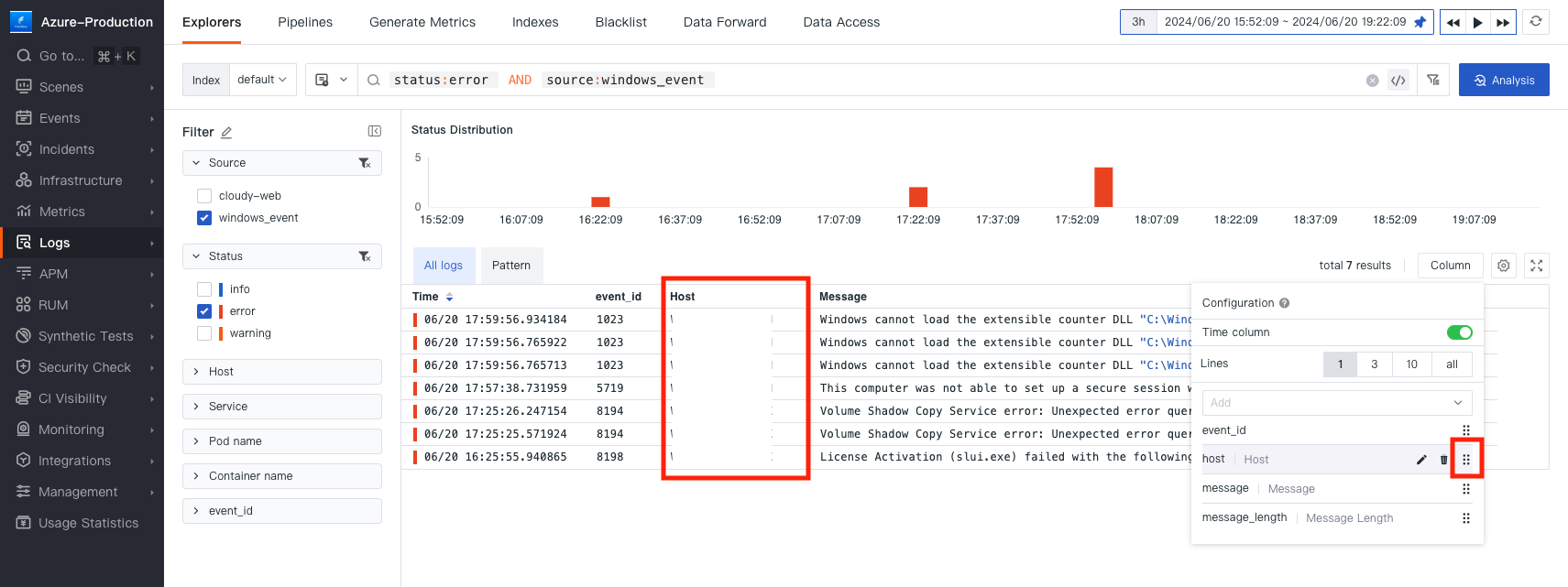 Logs Explorer 4