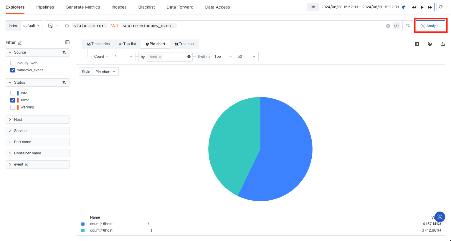 Logs Explorer 5